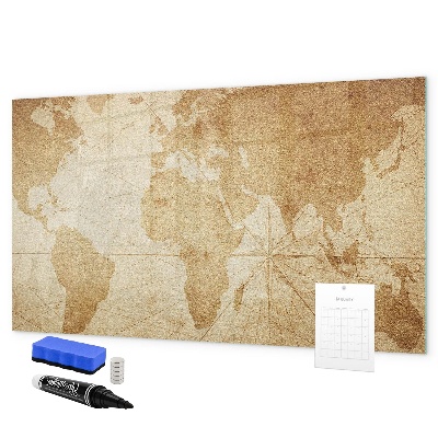 Schreib magnettafel Erinnerungskarte mit zusätzlichem Zubehör