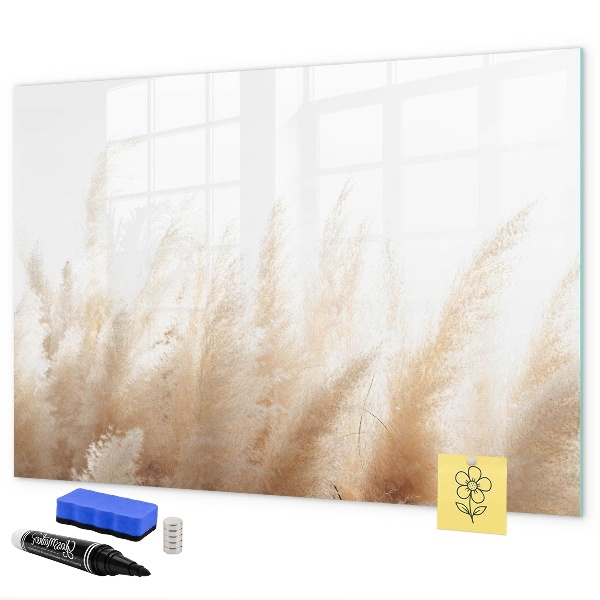 Magnettafel zum schreiben Moderne Pinnwand für Fotos und Notizen