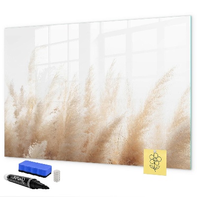 Magnettafel zum schreiben Moderne Pinnwand für Fotos und Notizen