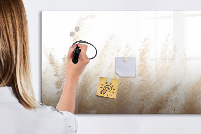 Magnettafel zum schreiben Moderne Pinnwand für Fotos und Notizen