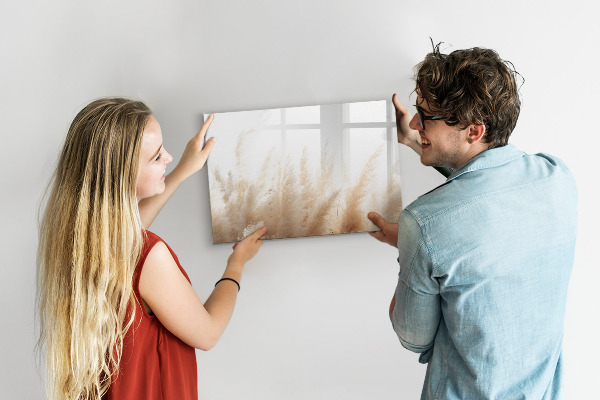 Magnettafel zum schreiben Moderne Pinnwand für Fotos und Notizen