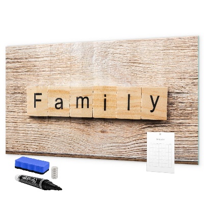 Schreib magnettafel Ein Set zur Präsentation von Fotos an der Wand