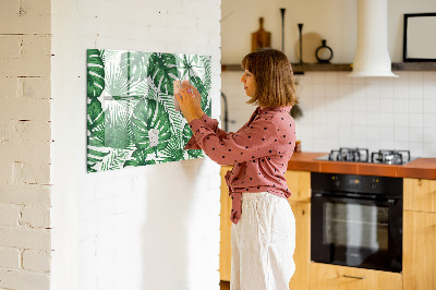Magnettafel zum schreiben Grüne Tafel für Fotos und Notizen