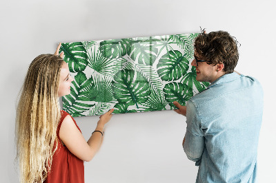 Magnettafel zum schreiben Grüne Tafel für Fotos und Notizen