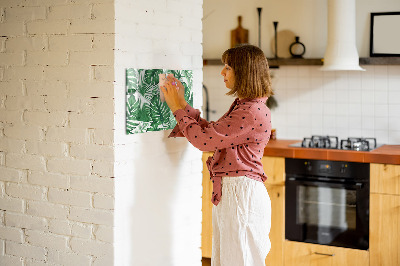 Magnettafel zum schreiben Grüne Tafel für Fotos und Notizen