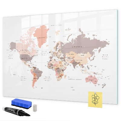 Magnettafel zum schreiben Eine Erinnerungskarte mit Ihren Lieblingsfotos
