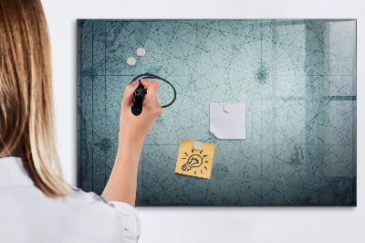 Schreib magnettafel Eine stylische Tafel für Notizen und Fotos