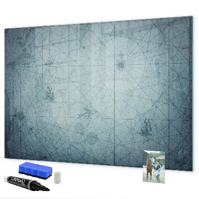 Schreib magnettafel Eine stylische Tafel für Notizen und Fotos