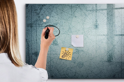 Schreib magnettafel Eine stylische Tafel für Notizen und Fotos
