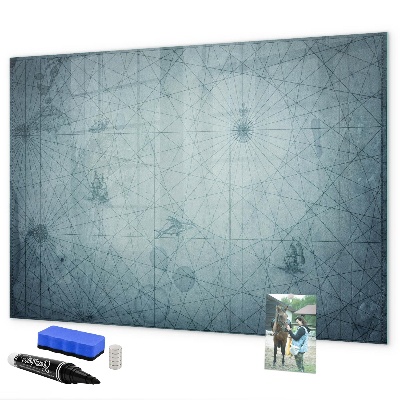 Schreib magnettafel Eine stylische Tafel für Notizen und Fotos