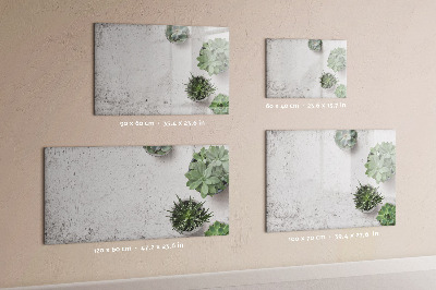 Schreib magnettafel Eine stilvolle Tafel zur Präsentation von Fotos