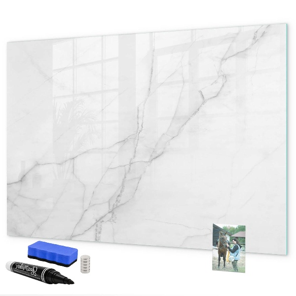 Magnettafel zum schreiben Moderne Tafel für Notizen und Fotos