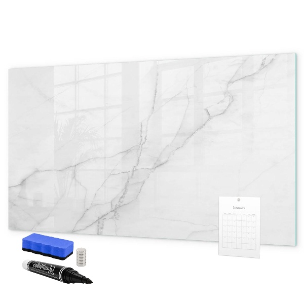 Magnettafel zum schreiben Moderne Tafel für Notizen und Fotos