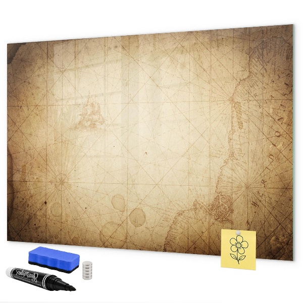 Magnettafel zum schreiben Notiztafel mit Fotos und Zubehör