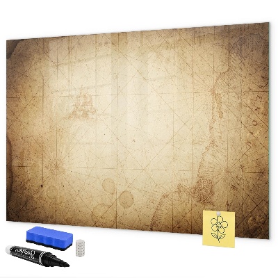 Magnettafel zum schreiben Notiztafel mit Fotos und Zubehör