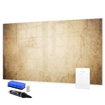 Magnettafel zum schreiben Notiztafel mit Fotos und Zubehör