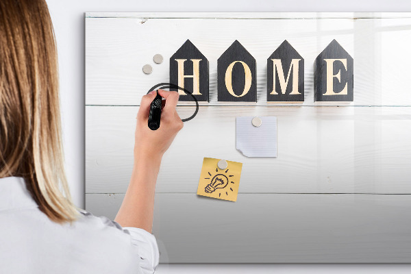 Schreib magnettafel Stilvolle Fotowand für Ihr Zuhause