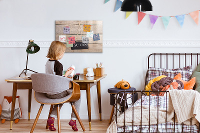 Magnettafel zum schreiben Kreative Pinnwand für Fotos und Notizen