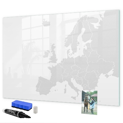 Magnettafel zum schreiben Interaktives Poster für Fotos und Notizen