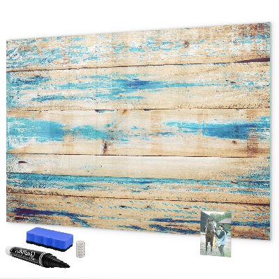 Magnettafel zum schreiben Stilvolle Pinnwand für Fotos und Notizen