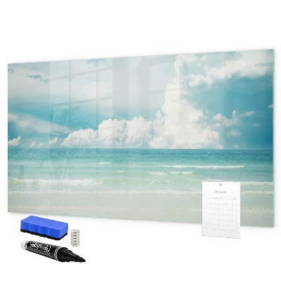 Schreib magnettafel Magnettafel mit Fotos vom Meer