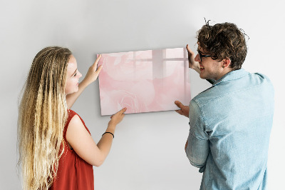 Schreib magnettafel Eine Tafel zur Präsentation von Erinnerungen und Fotos