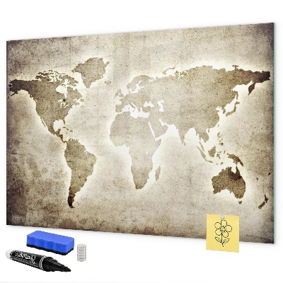 Magnettafel zum schreiben Erinnerungskarte mit persönlichen Fotos