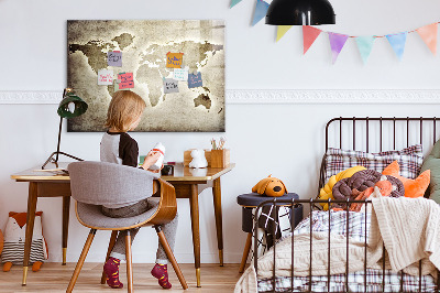 Magnettafel zum schreiben Erinnerungskarte mit persönlichen Fotos