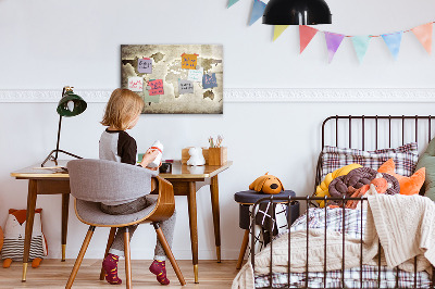 Magnettafel zum schreiben Erinnerungskarte mit persönlichen Fotos