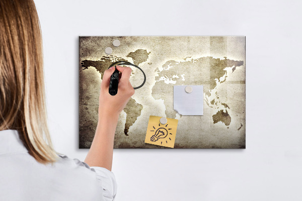 Magnettafel zum schreiben Erinnerungskarte mit persönlichen Fotos