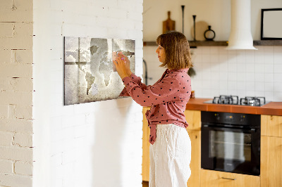 Magnettafel zum schreiben Erinnerungskarte mit persönlichen Fotos