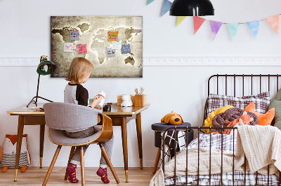 Magnettafel zum schreiben Erinnerungskarte mit persönlichen Fotos