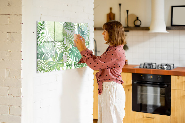 Magnettafel zum schreiben Grüne Tafel für Fotos und Notizen