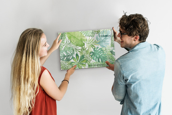 Magnettafel zum schreiben Grüne Tafel für Fotos und Notizen