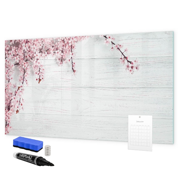 Magnettafel zum schreiben Ein kreativer Raum zur Präsentation von Fotos