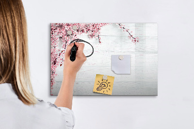 Magnettafel zum schreiben Ein kreativer Raum zur Präsentation von Fotos
