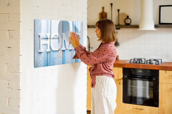 Schreib magnettafel Wanddekoration mit Wohnthema
