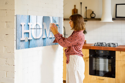 Schreib magnettafel Wanddekoration mit Wohnthema