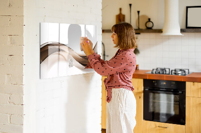 Magnettafel zum schreiben Moderne Fotodisplaytafel