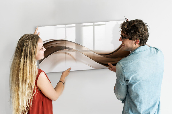 Magnettafel zum schreiben Moderne Fotodisplaytafel