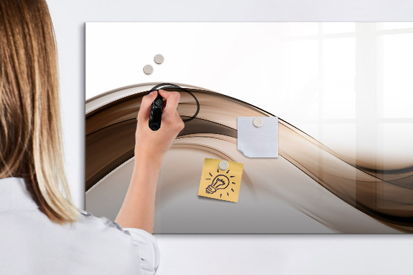 Magnettafel zum schreiben Moderne Fotodisplaytafel