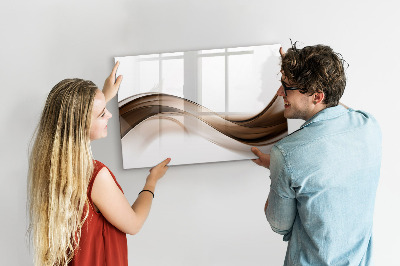 Magnettafel zum schreiben Moderne Fotodisplaytafel