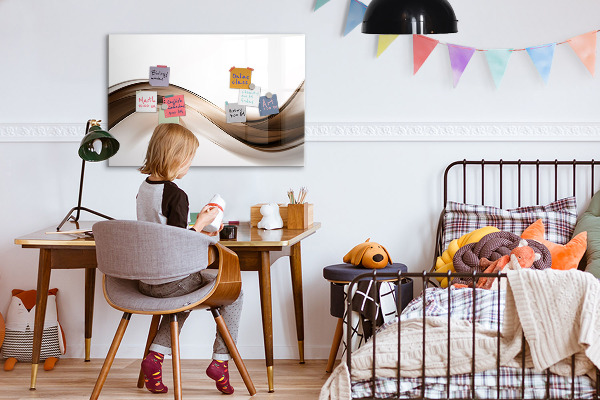Magnettafel zum schreiben Moderne Fotodisplaytafel