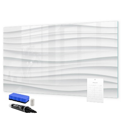 Magnettafel zum schreiben Eine stylische Tafel für Notizen und Fotos