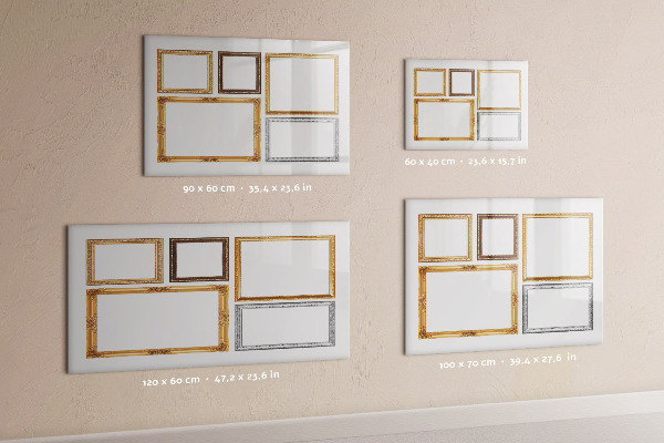 Schreib magnettafel Ein kreativer Ort für Fotos und Notizen