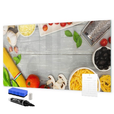 Schreib magnettafel Küchenerinnerungen mit Ihren Lieblingsaromen