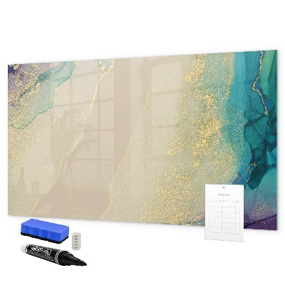 Schreib magnettafel Eine stylische Tafel für Notizen und Fotos