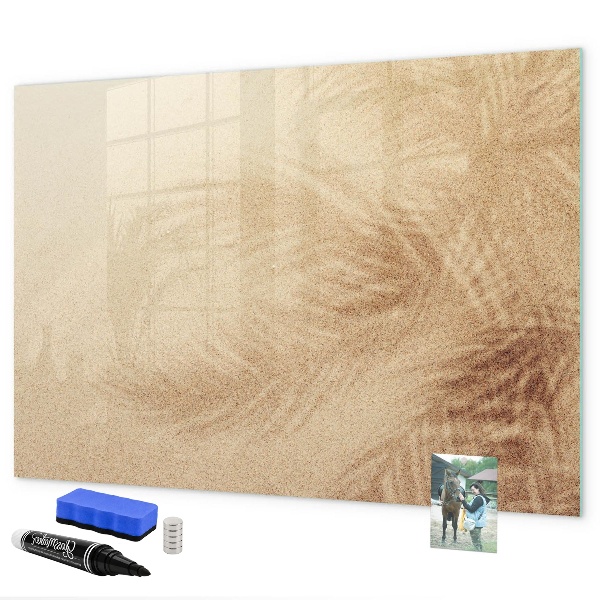 Magnettafel zum schreiben Notiztafel mit Zubehör