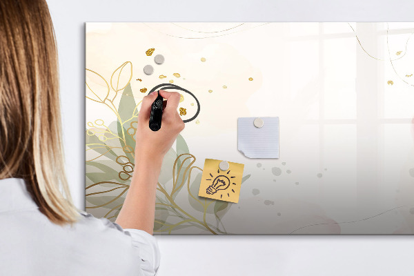 Schreib magnettafel Eine stilvolle Tafel zur Präsentation von Fotos