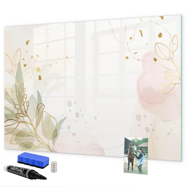 Schreib magnettafel Eine stilvolle Tafel zur Präsentation von Fotos